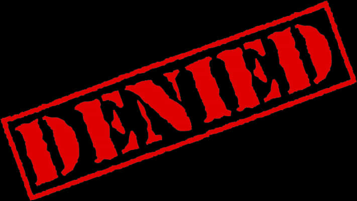 Denied Stamp Graphic