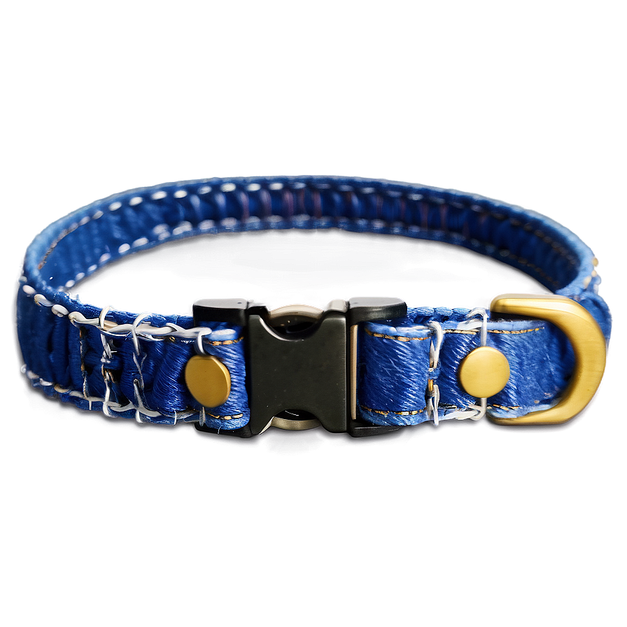 Denim Cat Collar Png 06292024