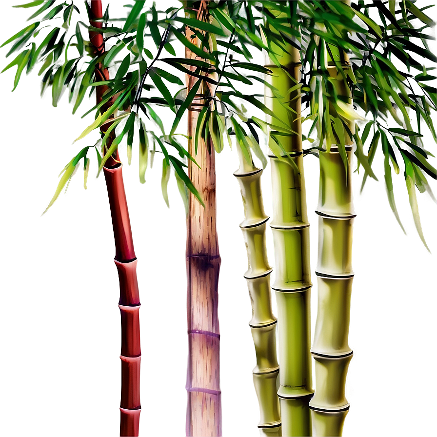 Dense Bamboo Trees Png Rmi67