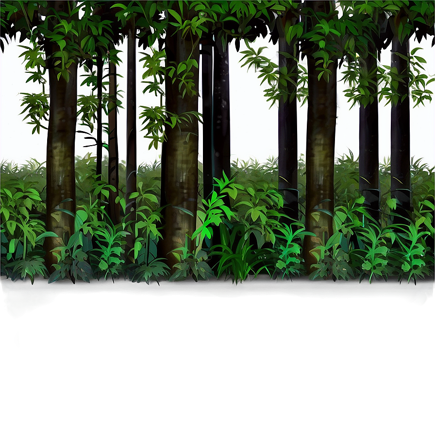 Dense Forest Bush Png 56