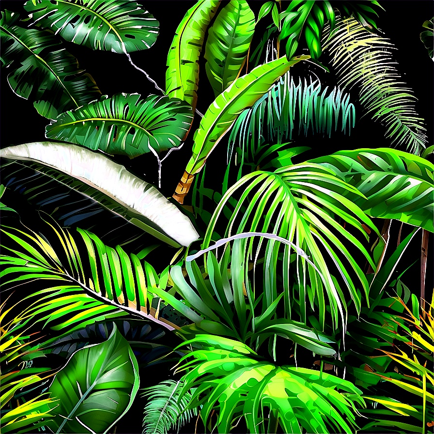 Dense Jungle Forest Png Wbi