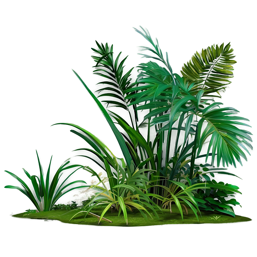 Dense Jungle Grass Png Ube