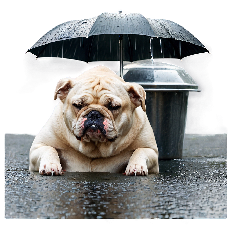 Depressed Dog In Rain Png 53