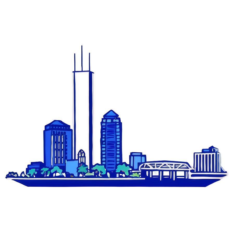 Des Moines Skyline Png Fji