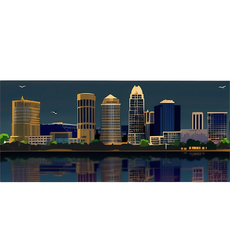 Des Moines Skyline Png Owd17