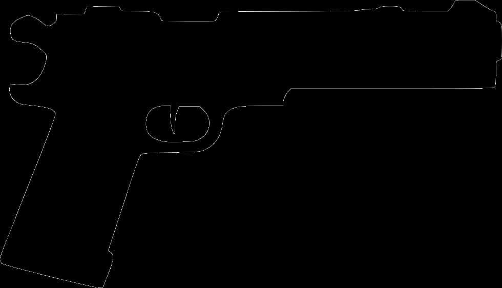 Desert Eagle Silhouette