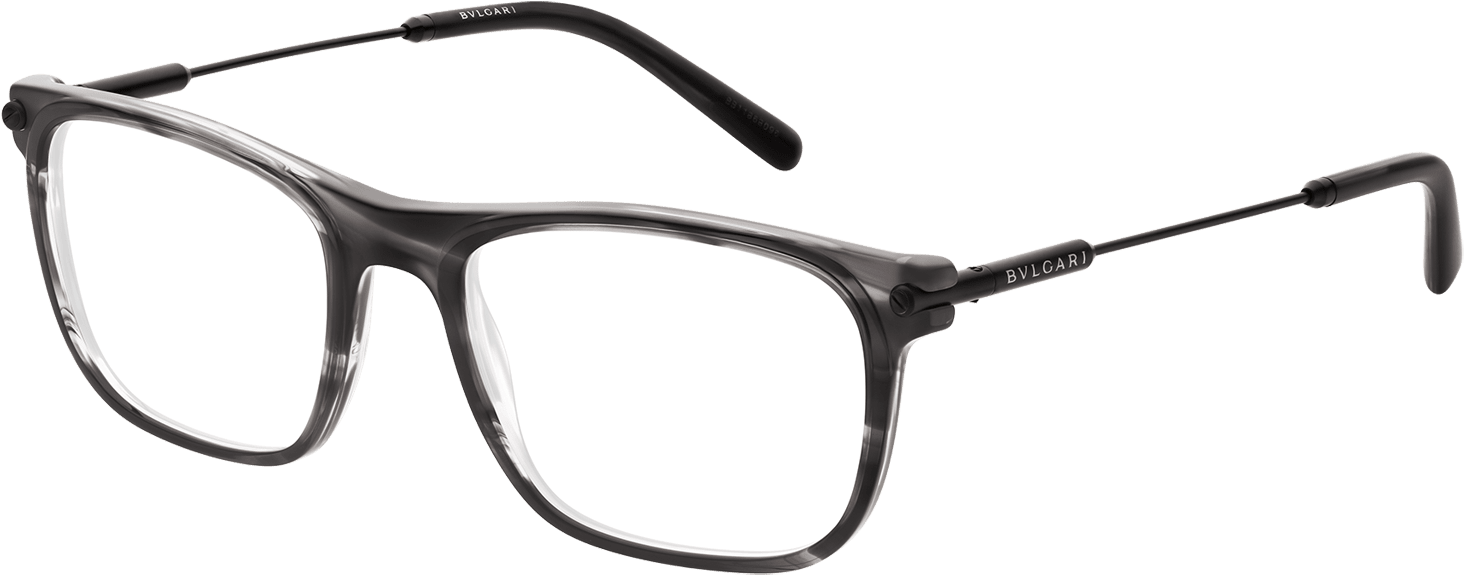 Designer Black Frame Eyeglasses