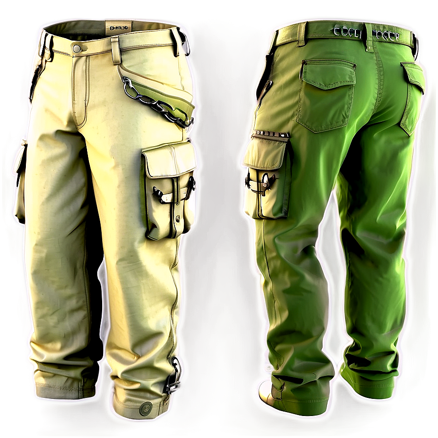 Designer Cargo Pants Png 06132024