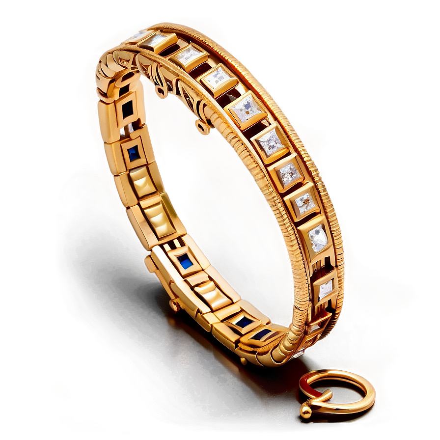 Designer Gold Bracelet Png 61