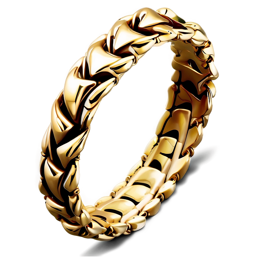 Designer Gold Bracelet Png 81