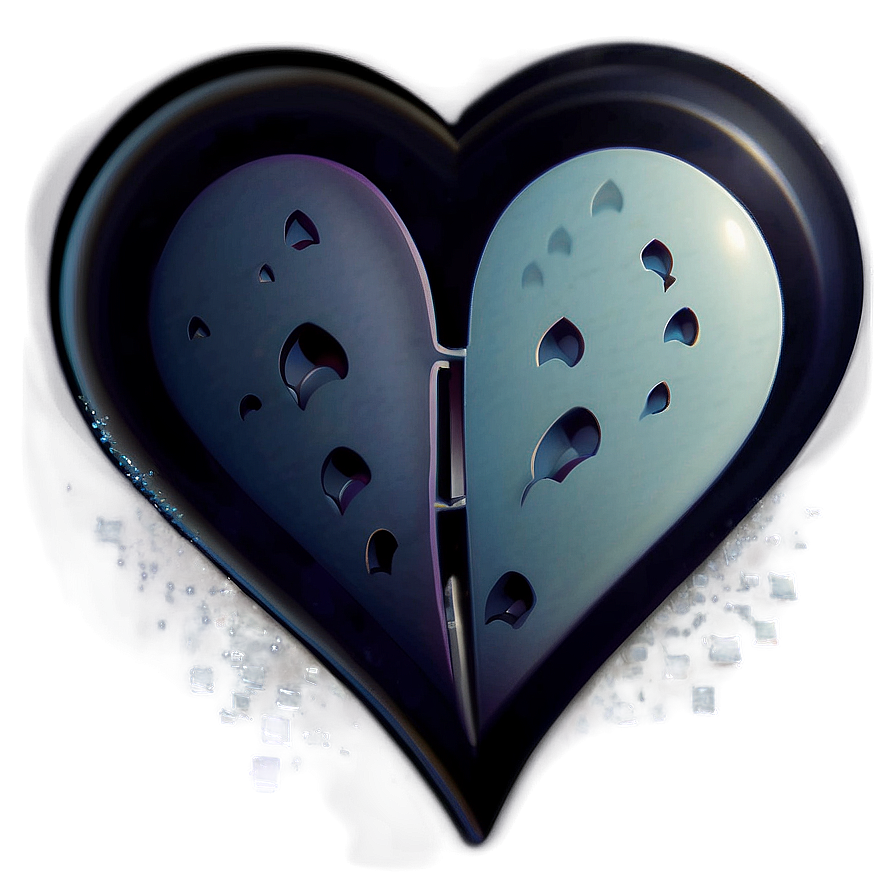 Despair Broken Heart Emoji Png Qem72