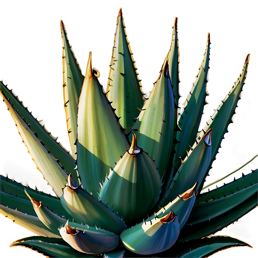 Detailed Agave Drawing Png Ebr