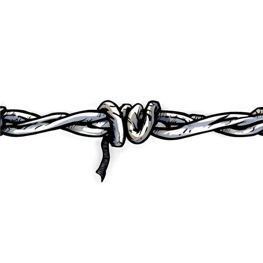 Detailed Barbed Wire Png 95