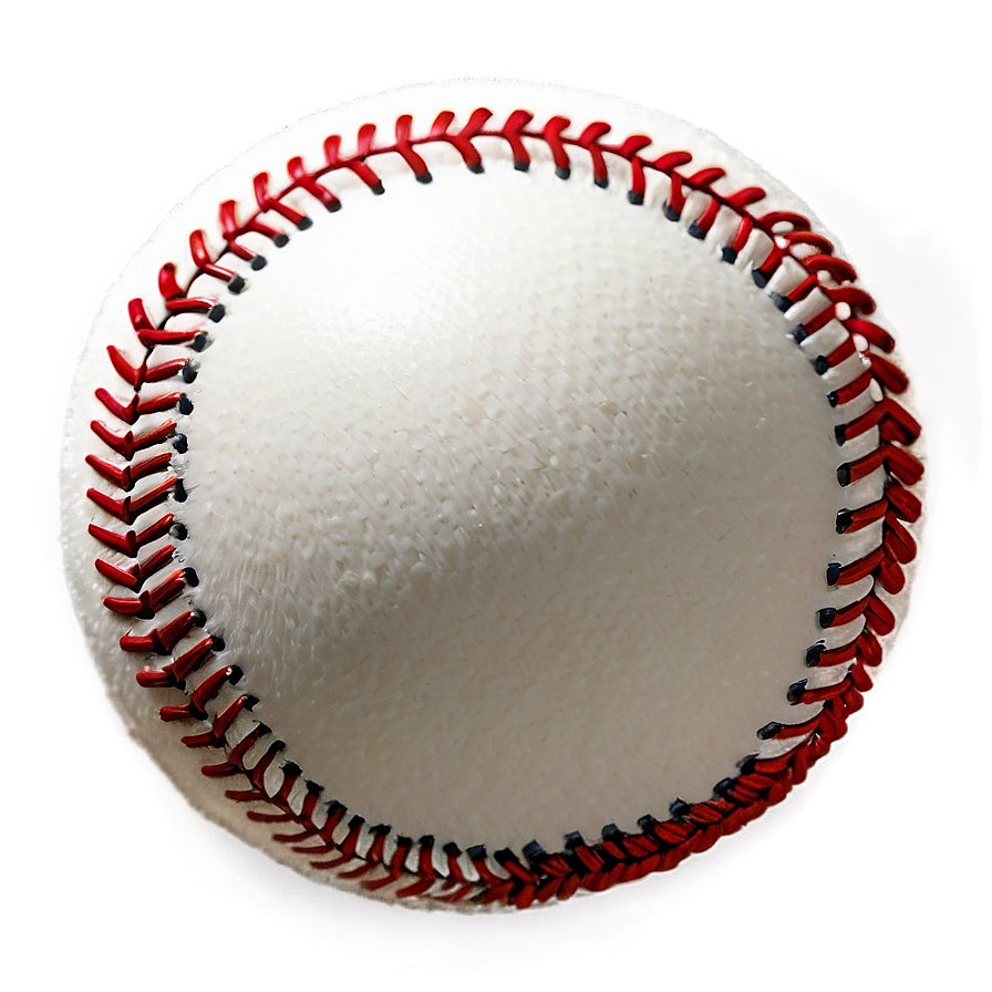 Detailed Baseball Stitching Artwork Png 06132024