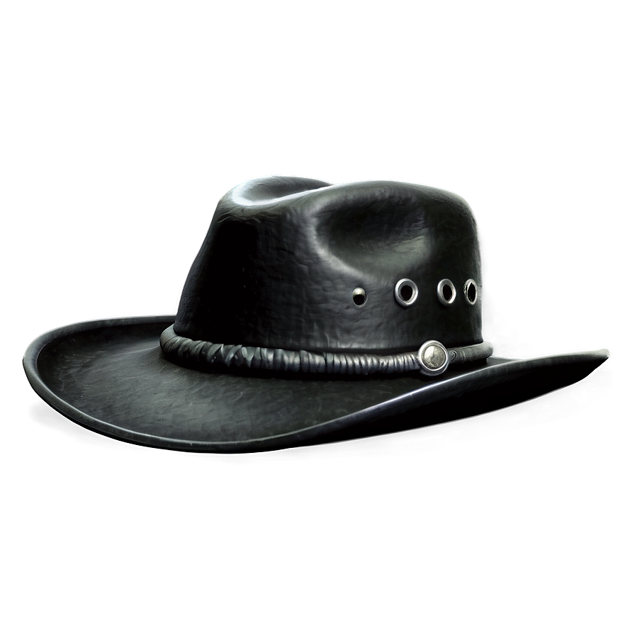 Detailed Black Cowboy Hat Png 81