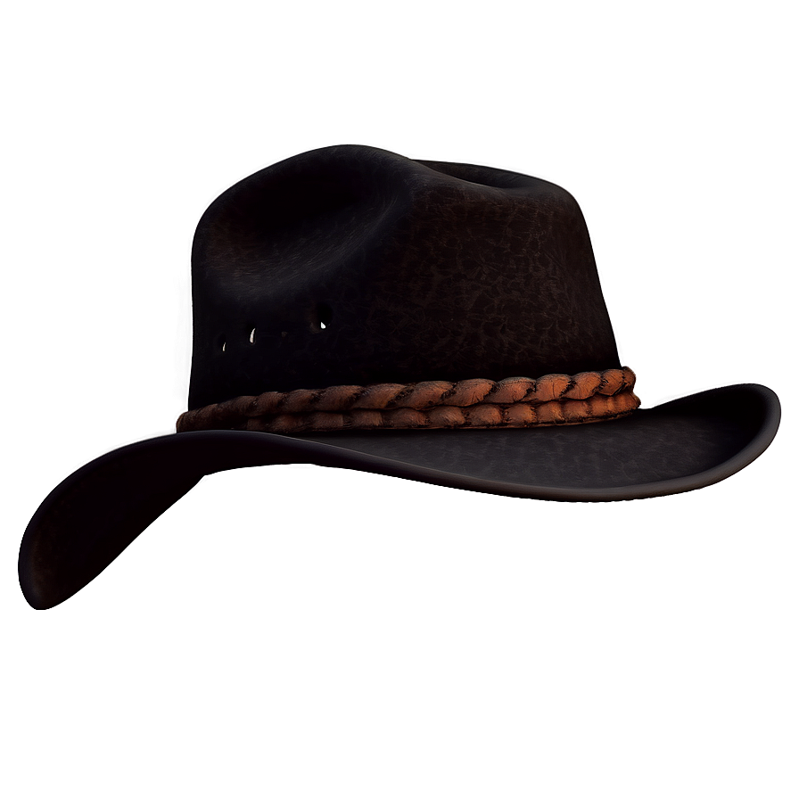 Detailed Black Cowboy Hat Png Xcy78