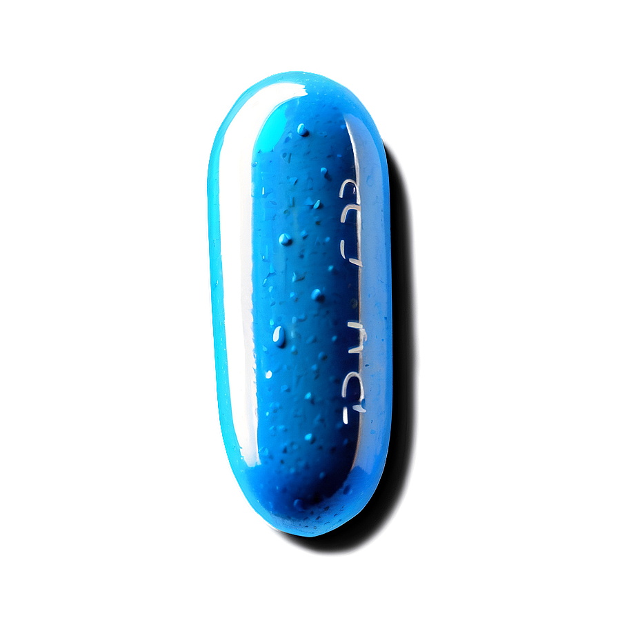 Detailed Blue Pill Png Hbu