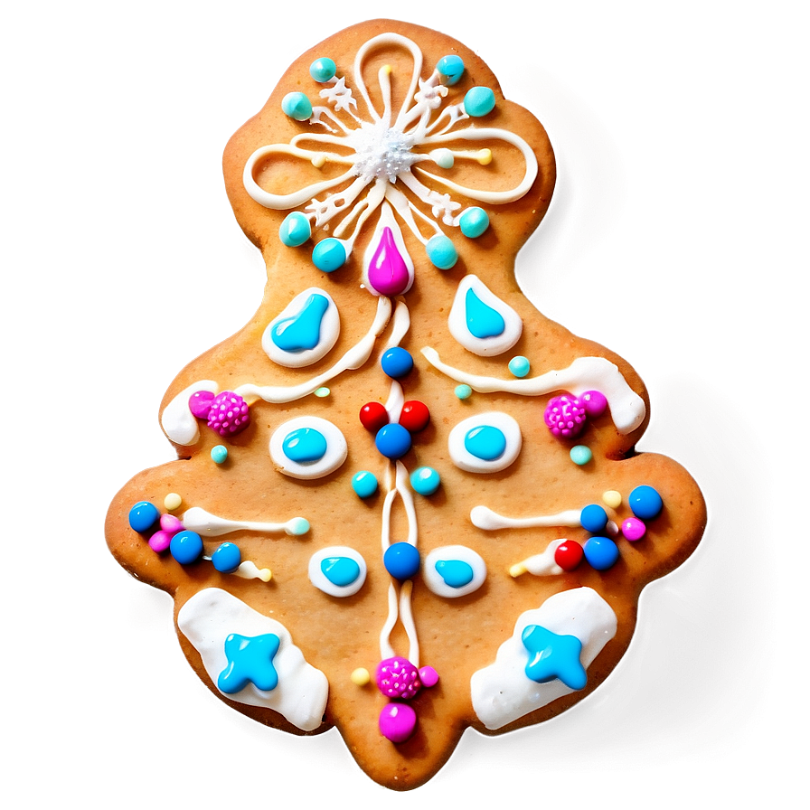 Detailed Christmas Cookie Decorating Png 91