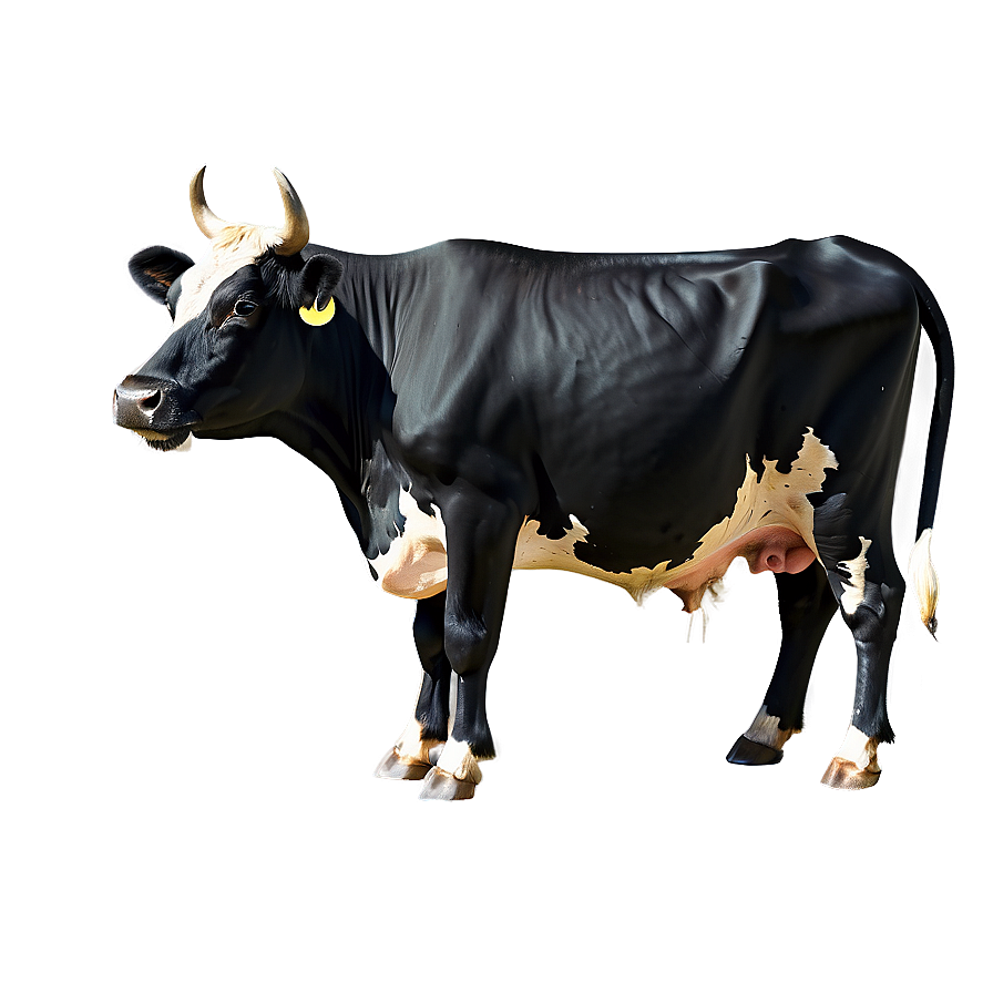 Detailed Cow Drawing Png Ork59