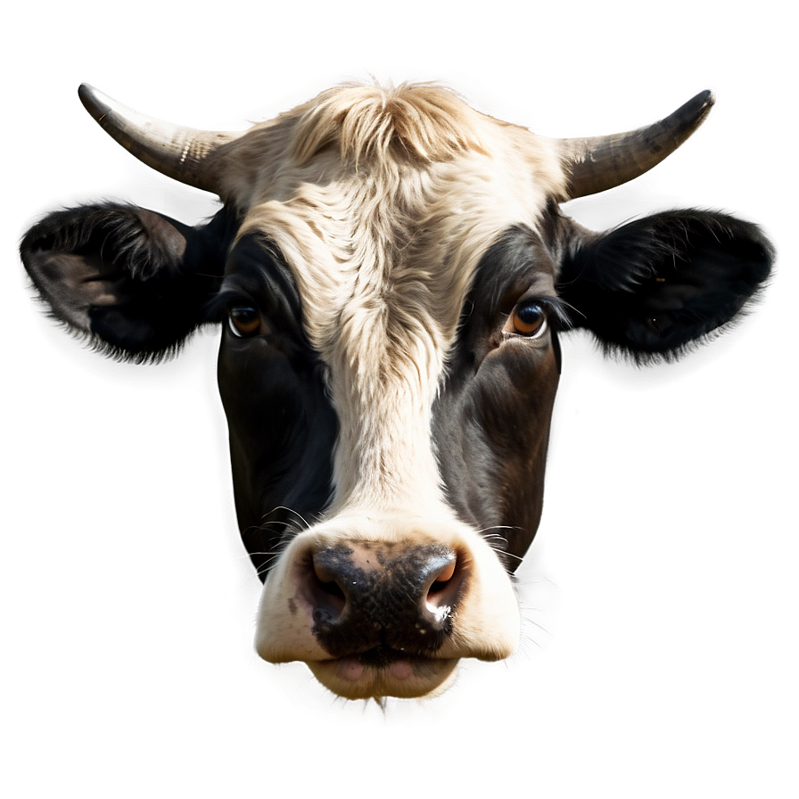 Detailed Cow Face Png Cuc