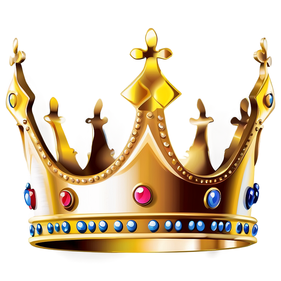 Detailed Crown Vector Png Rxy