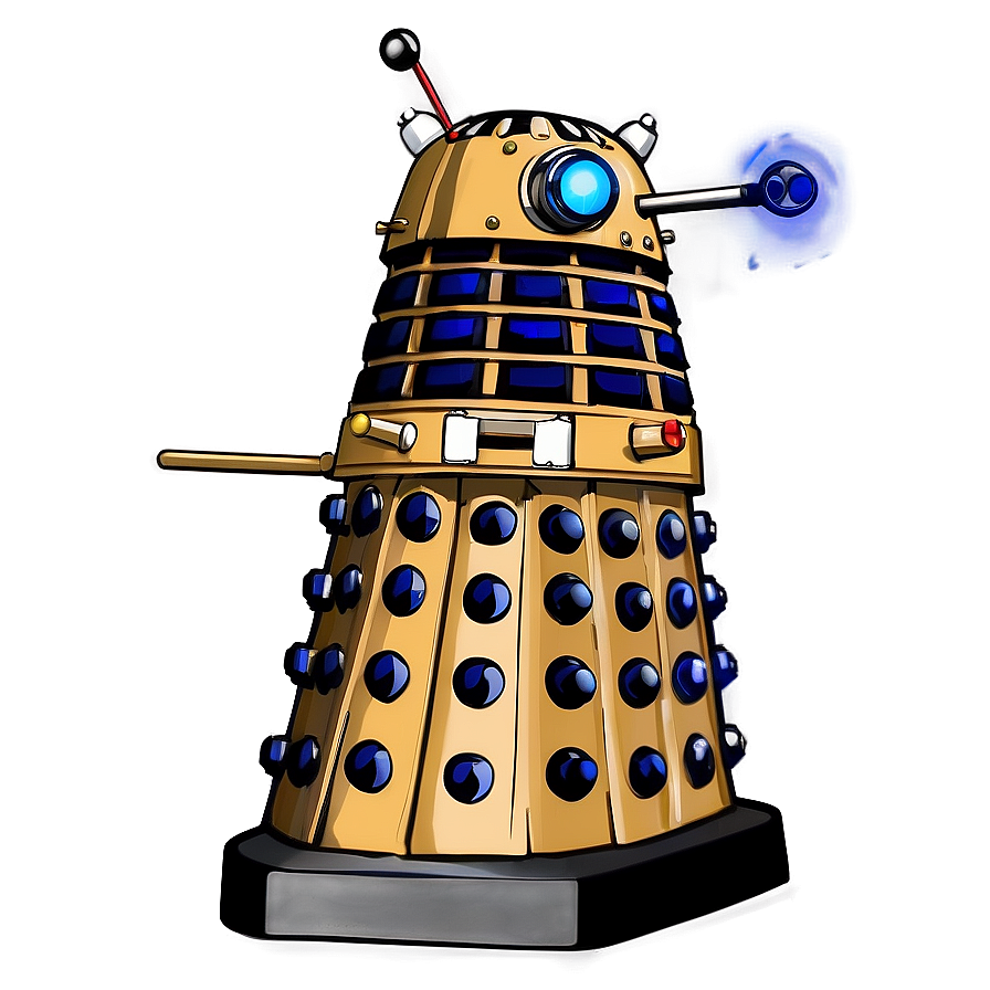 Detailed Dalek Sketch Png Vhh