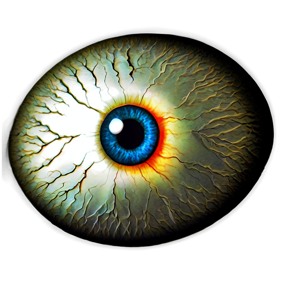 Detailed Eyeball Drawing Png 5