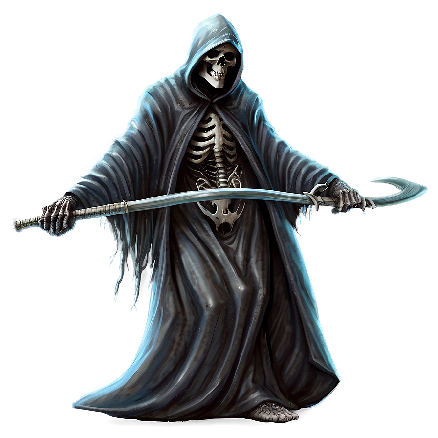 Detailed Grim Reaper Png 05062024