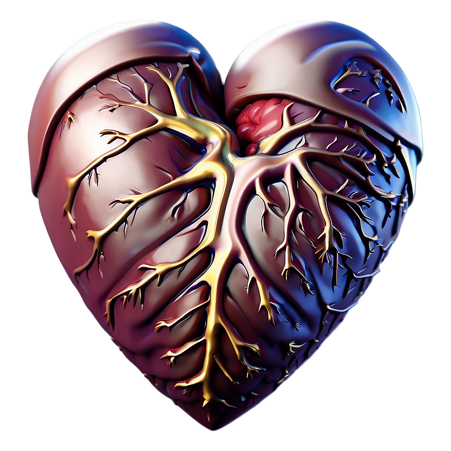 Detailed Heart Vector Png Ure