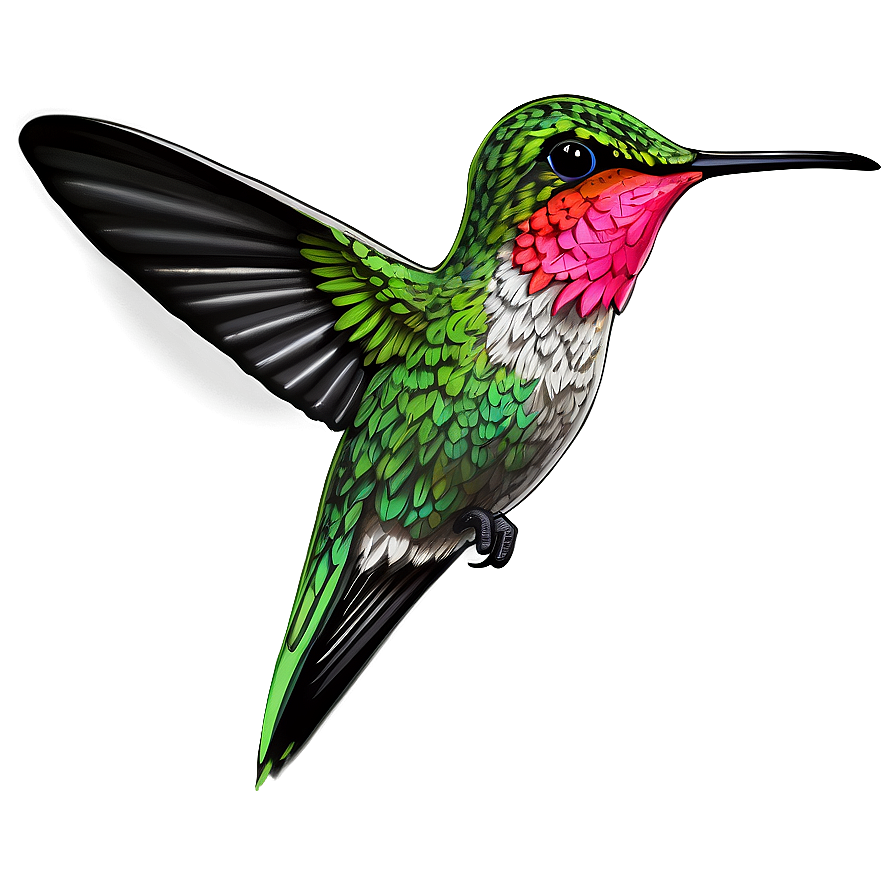 Detailed Hummingbird Png Cnd