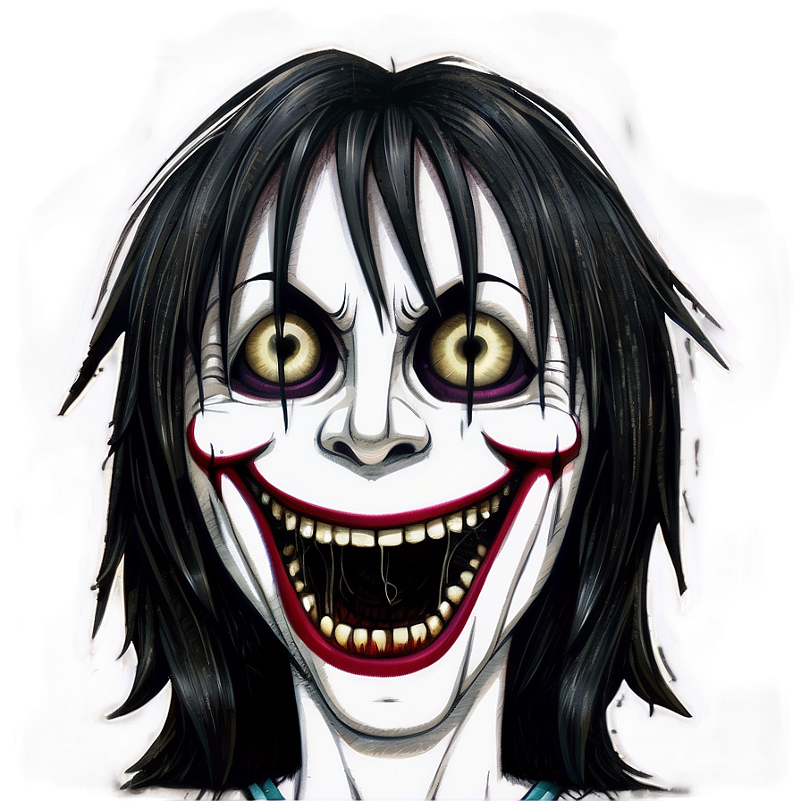 Detailed Jeff The Killer Drawing Png Kgn