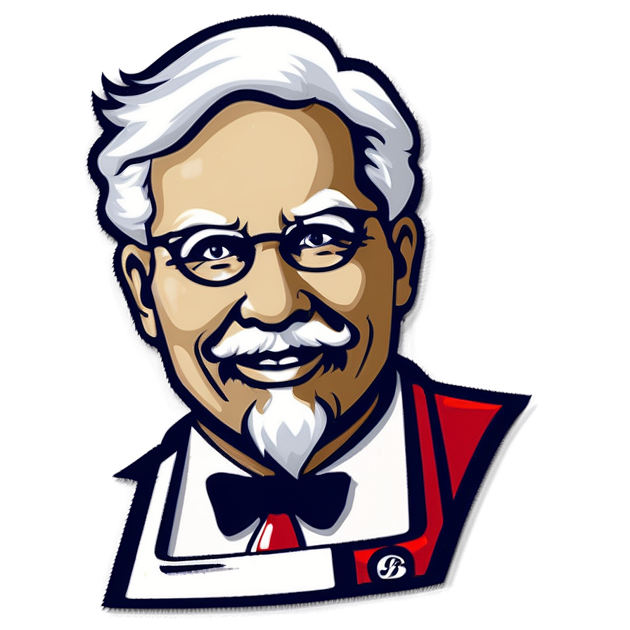 Detailed Kfc Logo With Texture Png 95