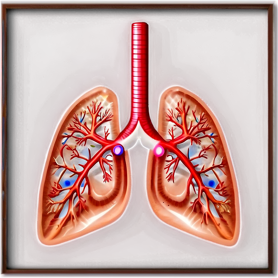 Detailed Lungs Diagram Png 58