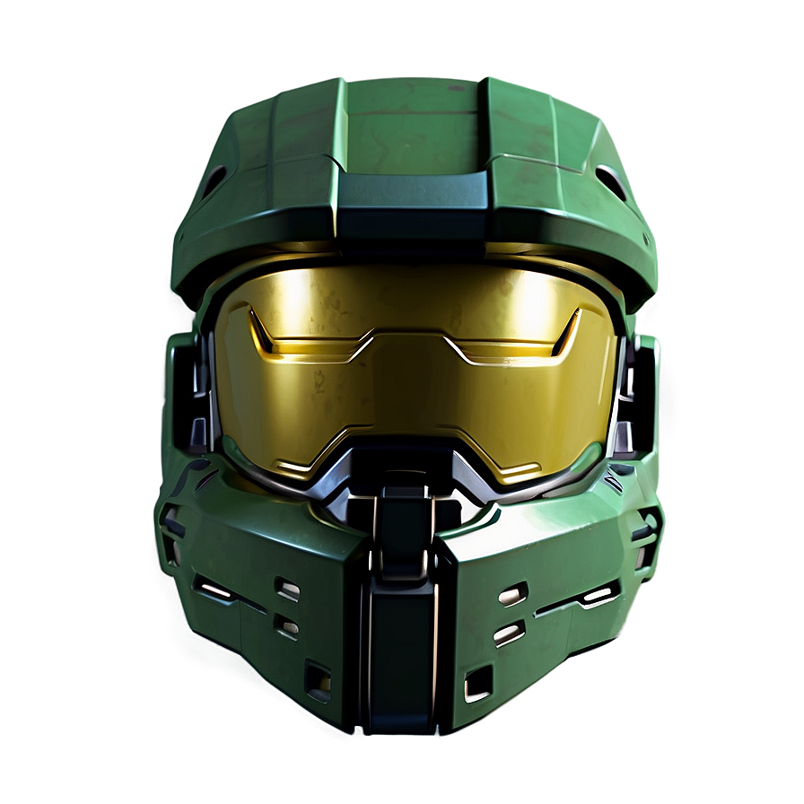 Detailed Master Chief Helmet Png 06132024