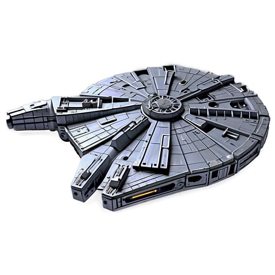 Detailed Millennium Falcon Model Png Rvj