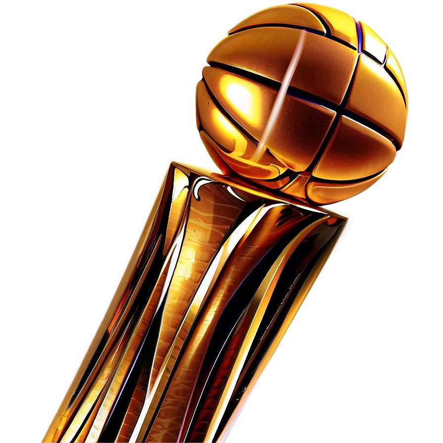 Detailed Nba Championship Trophy Png 10