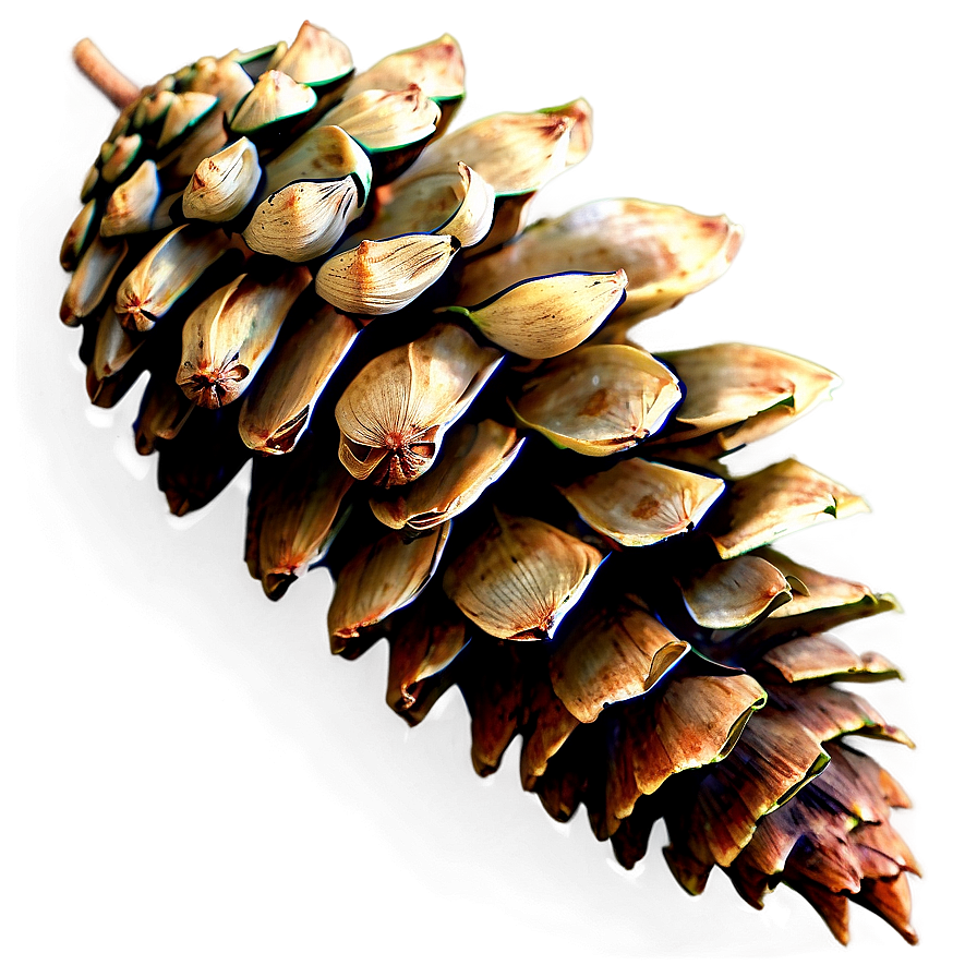 Detailed Pine Cone Png Cju