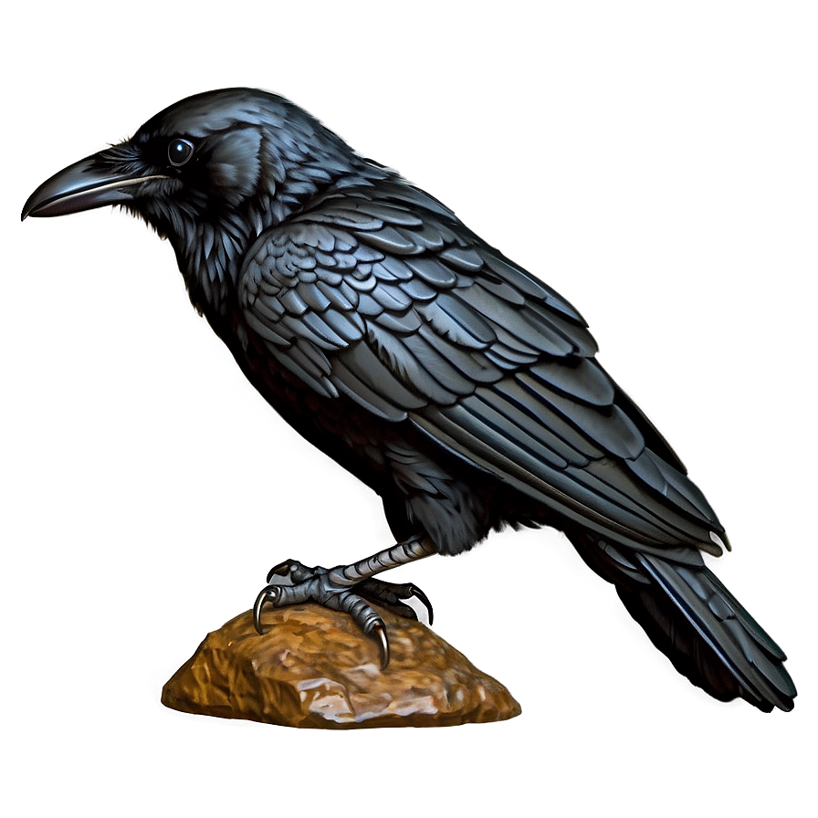 Detailed Raven Png Wsc