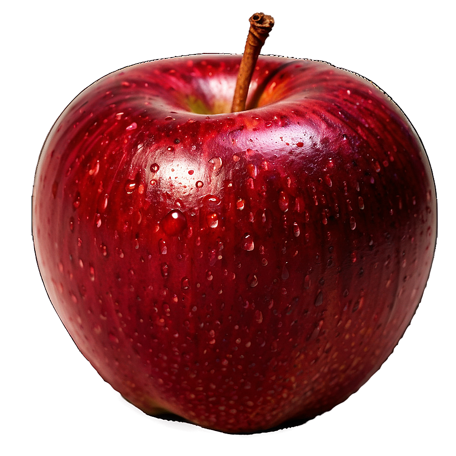 Detailed Red Apple Png Imc