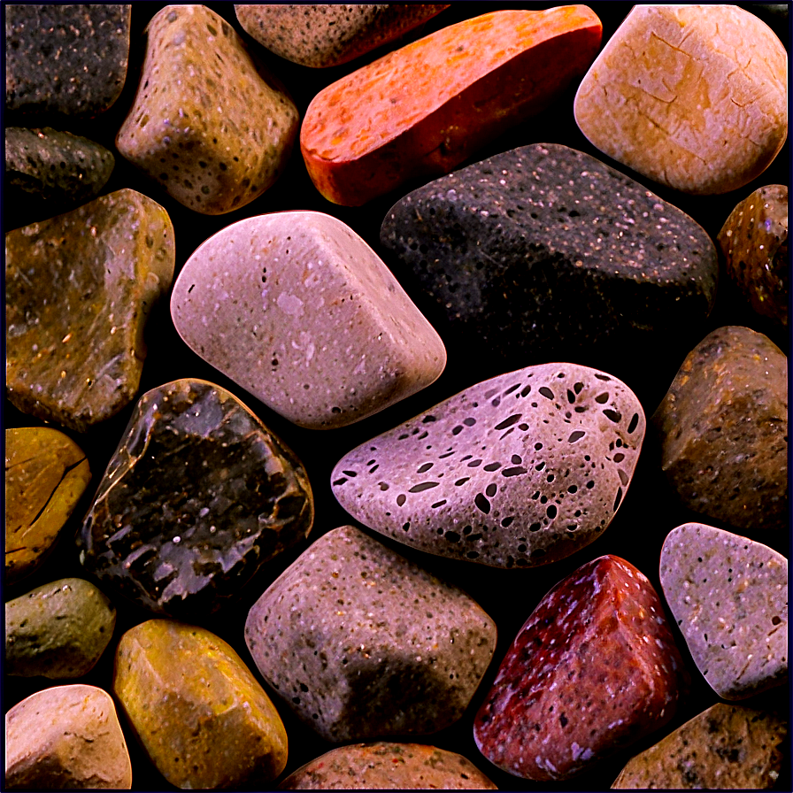 Detailed River Rock Types Png 06292024