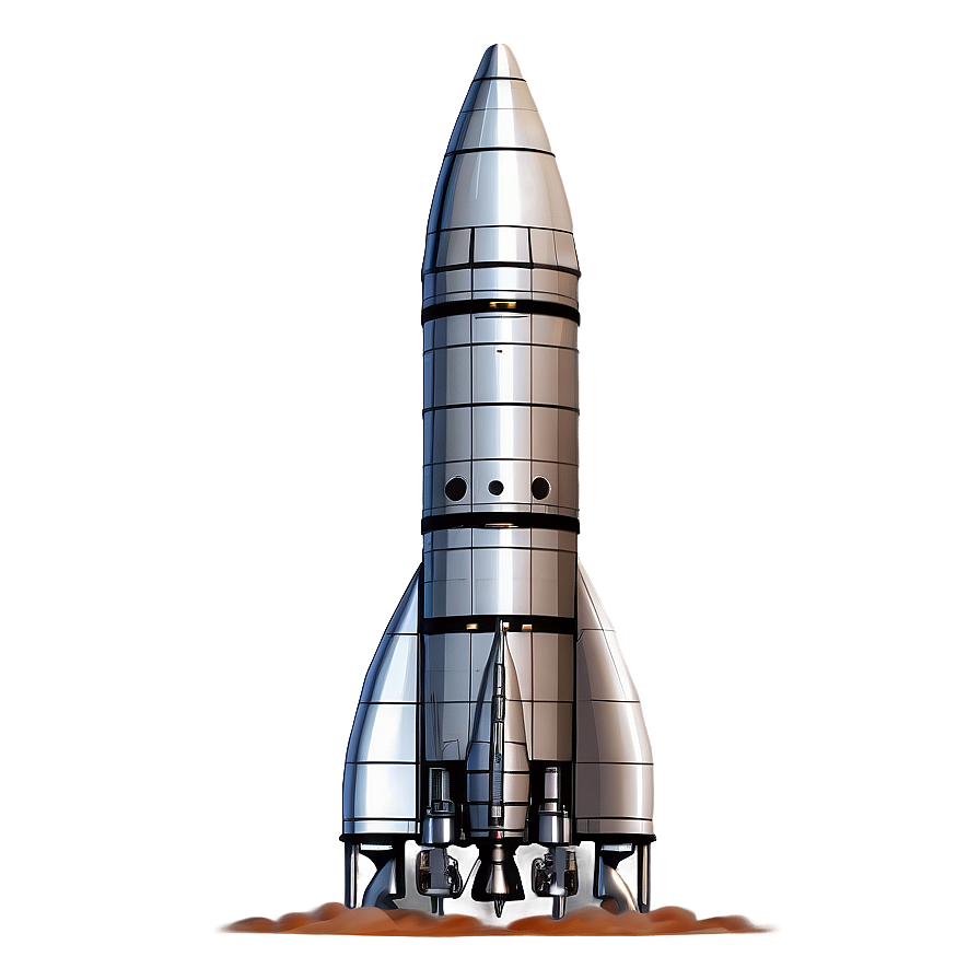 Detailed Rocket Png Glf