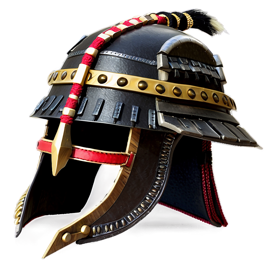 Detailed Samurai Helmet Png Oca28