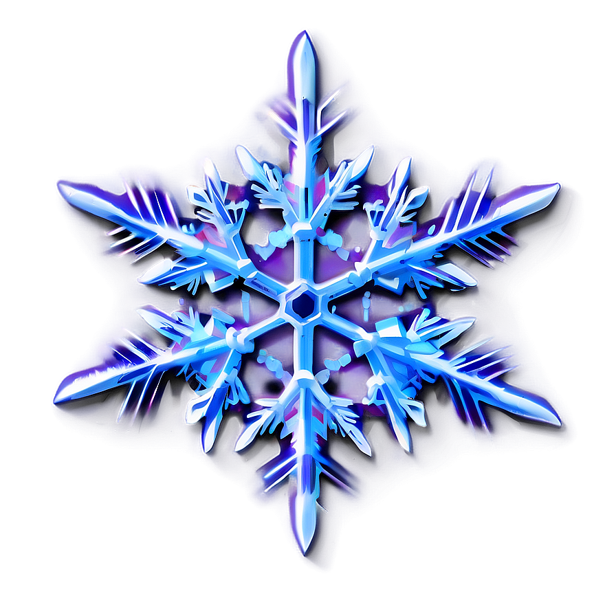 Detailed Snowflake Structure Png Eqp44