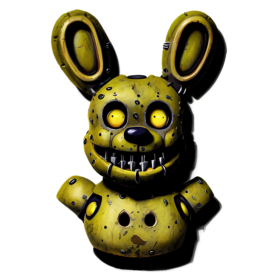 Detailed Springtrap Drawing Png 05252024