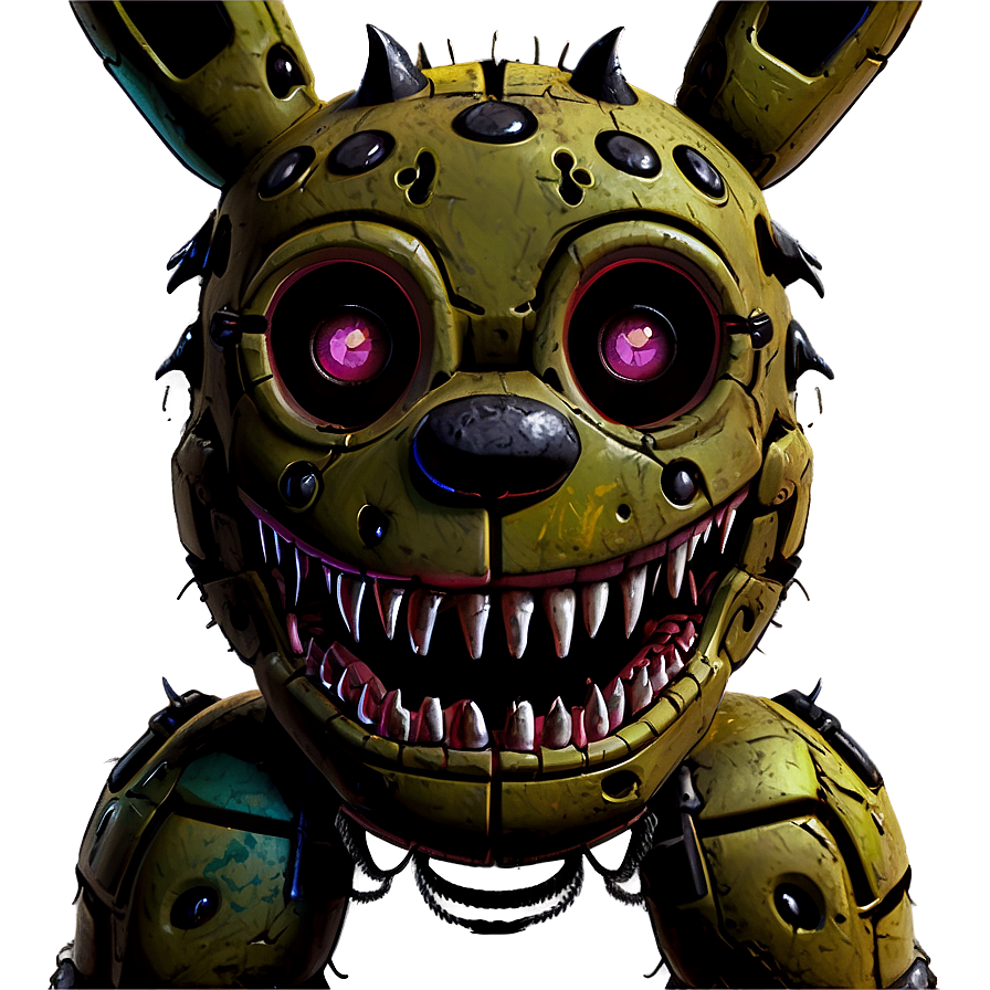 Detailed Springtrap Drawing Png Vnb