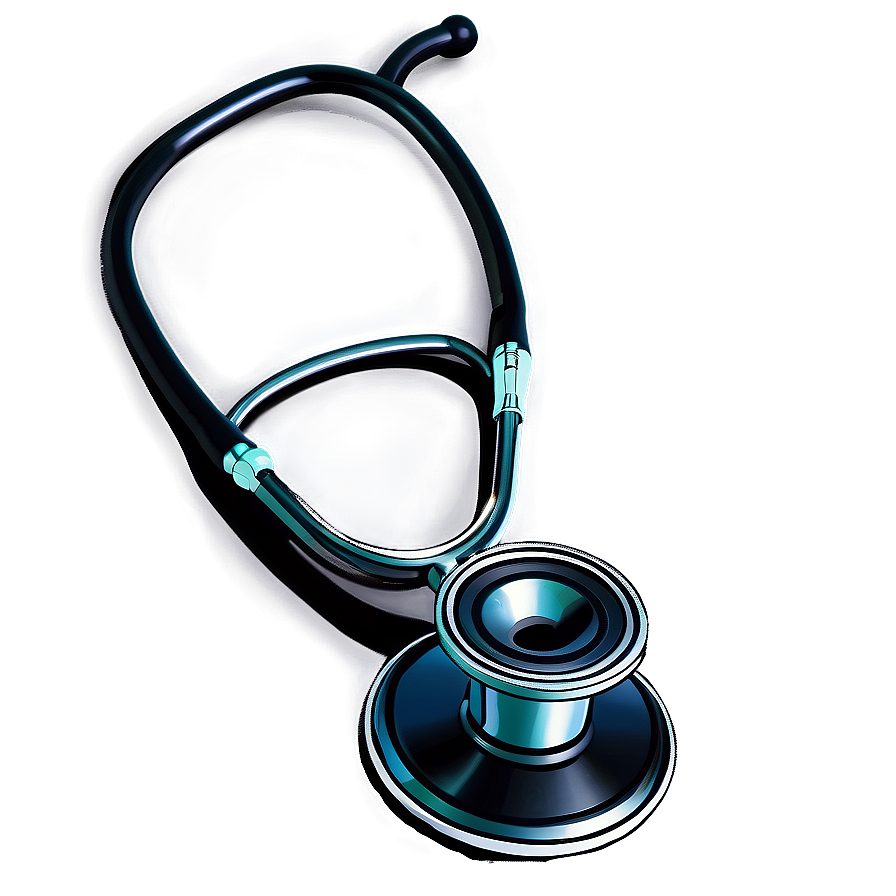 Detailed Stethoscope Heart Png Rbq78