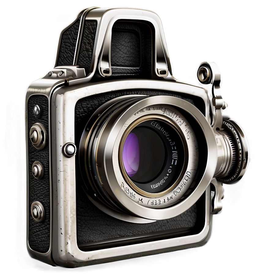 Detailed Vintage Camera Png Xgk66