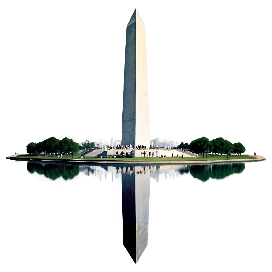 Detailed Washington Monument Sketch Png 06202024