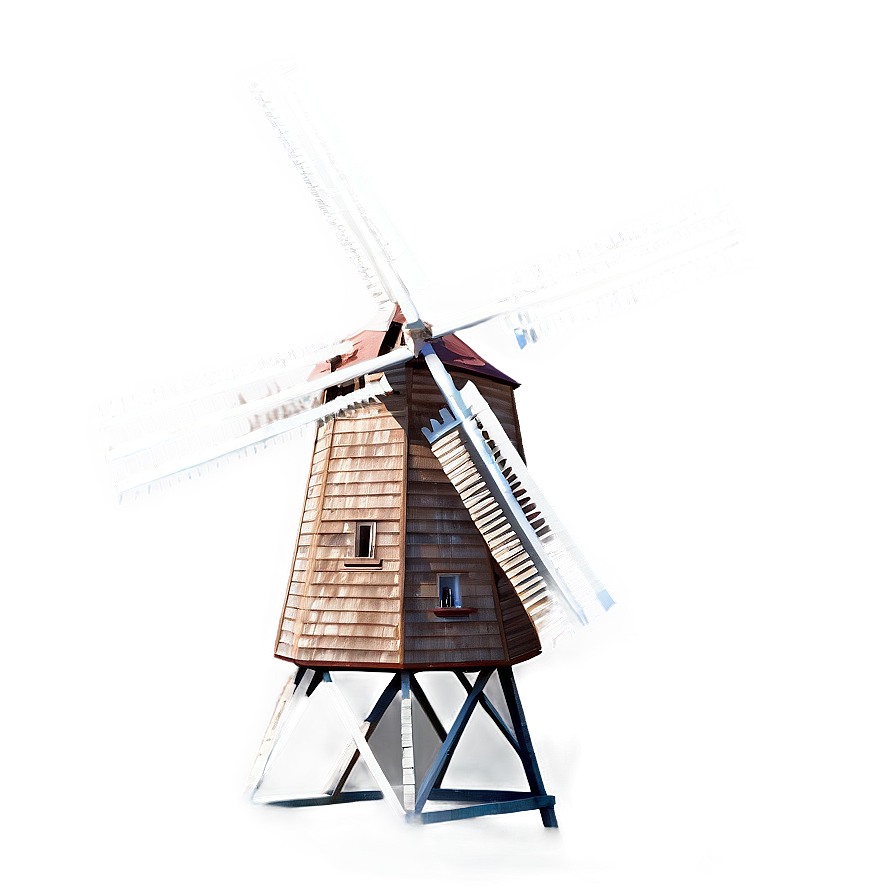 Detailed Windmill Blueprint Png 05242024
