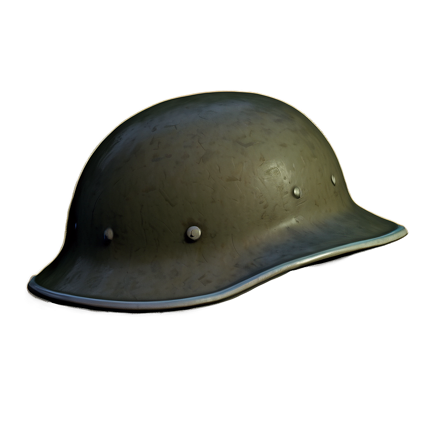 Detailed Ww2 Helmet Model Png 06132024